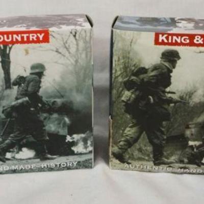 1149	KING & COUNTRY 2 BOX SETS METAL SOLDIERS BBG013 & BBA027

