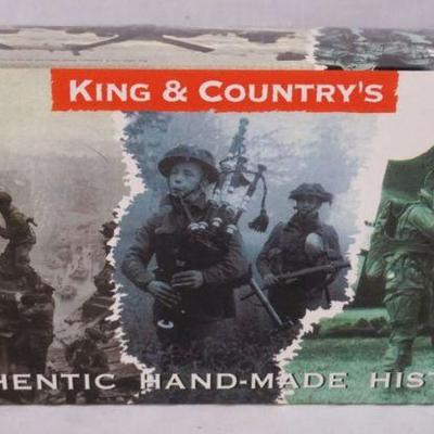 1020	KING & COUNTRY WWII METAL TOY SOLDIERS BOXED BBA005
