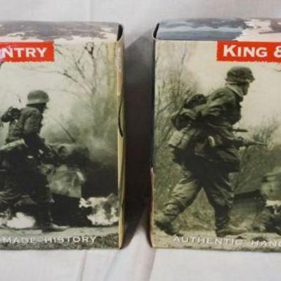 1042	KING & COUNTRY WWII METAL TOY SOLDIERS WS111 & WS123
