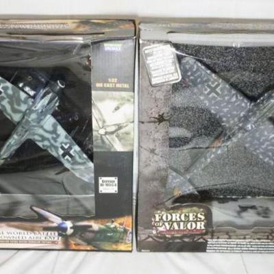 1134	FORCES OF VALOR WWII 1:32 DIECAST METAL TOYS 2 GERMAN BF-109 G-6
