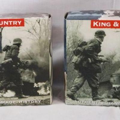 1041	KING & COUNTRY WWII METAL TOY SOLDIERS DD073 & DD088
