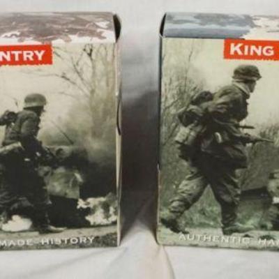 1147	KING & COUNTRY 2 BOX SETS METAL SOLDIERS BBA023 & BBA017
