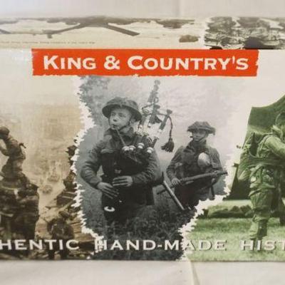 1209	KING & COUNTRY WWII METAL TOY SOLDIERS ONE BOX DD046
