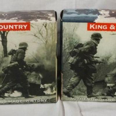1045	KING & COUNTRY WWII METAL TOY SOLDIERS DD073 & DD088
