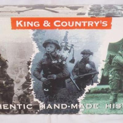 1014	KING & COUNTRY WWII METAL TOY SOLDIERS BOXED BBA009
