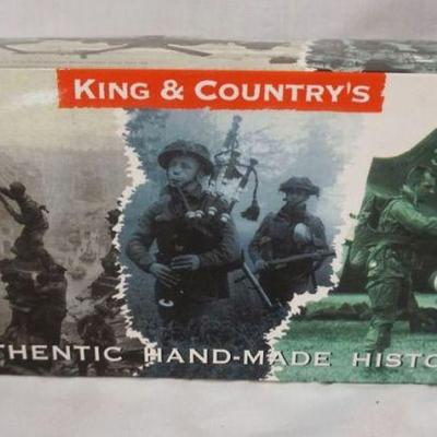 1016	KING & COUNTRY WWII METAL TOY SOLDIERS BOXED BBA009
