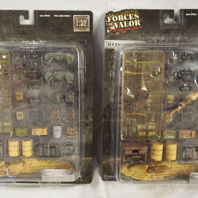 1196	FORCES OF VALOR WWII 1:32 DIECAST METAL TOYS ACCESSORY SETS
