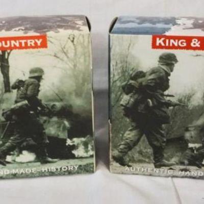 1150	KING & COUNTRY 2 BOX SETS METAL SOLDIERS BBA017 & BBA027
