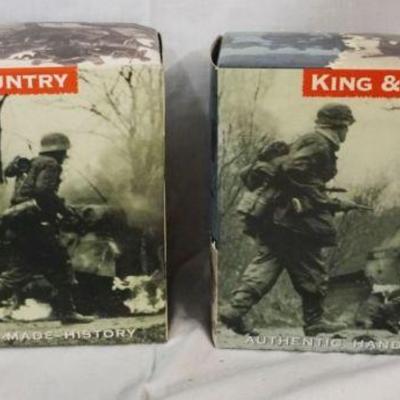 1146	KING & COUNTRY 2 BOX SETS METAL SOLDIERS DD088 & DD070
