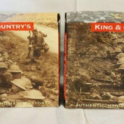 1205	KING & COUNTRY WWII METAL TOY SOLDIERS LOT OF 2 BOXED FOB027 & FOB068
