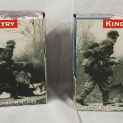 1043	KING & COUNTRY WWII METAL TOY SOLDIERS BBA023 & BBA035
