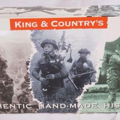 1015	KING & COUNTRY WWII METAL TOY SOLDIERS BOXED BBA06
