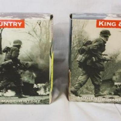 1148	KING & COUNTRY 2 BOX SETS METAL SOLDIERS DDO70 & DD073
