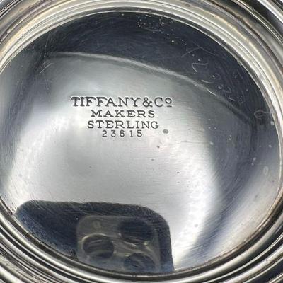 Tiffany & Co. Makers Sterling Silver Footed Dish 23615