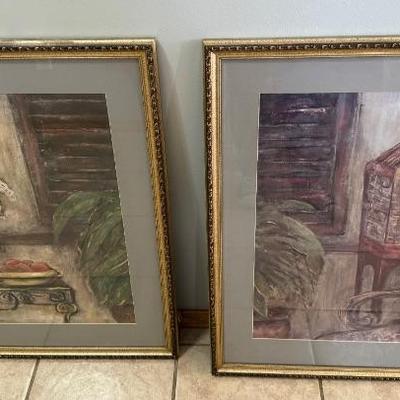 framed artwork