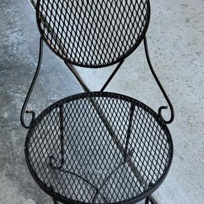 metal chair