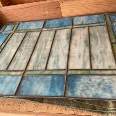 STAIN GLASS PANELS, MAYBE 7-8
