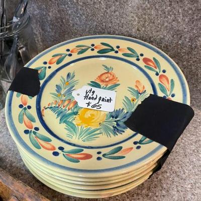 HAND PAINTED DISHES