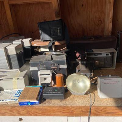 DOZENS OF POLAROID CAMERAS FROM THE 1930'S, 40'S, 50'S, & 60'S!!!
