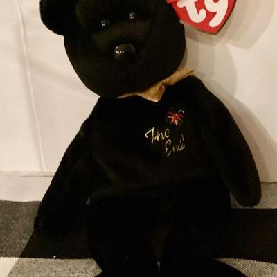 The End Bear with display case
