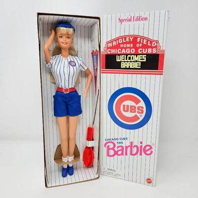 Chicago Cubs Fan Barbie Special Edition #22857 New in Box
