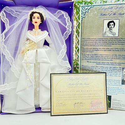 Tribute to Hollywood Icon Elizabeth Taylor Doll- Father of the Bride Collectors Edition w/ COA