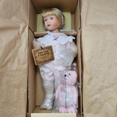 LE Little Girls & Boyds Collection Doll New in Box - 4703 