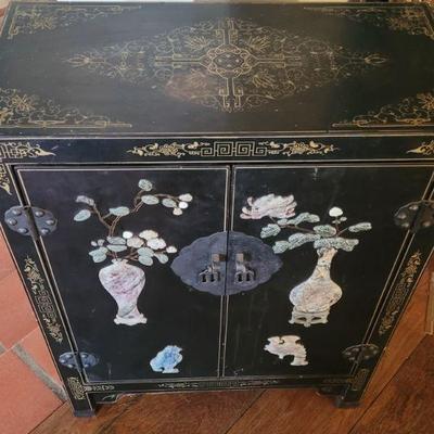 Circa 1920's Chinese lacquer cabinet