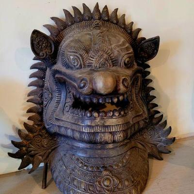 Heavy antique Balinese? Bronze mask