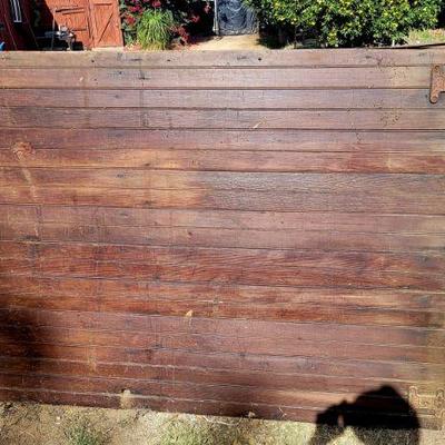 130 year old barn door