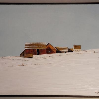 Original oil painting by Patricia Stright...listed artist