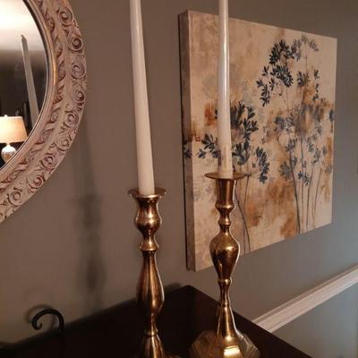 Brass Candlesticks 
