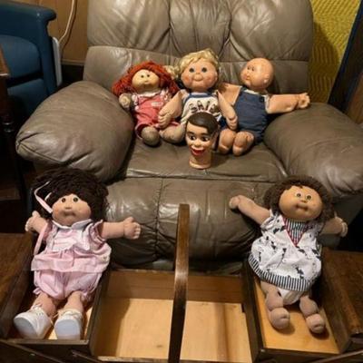 Vintage Cabbage Patch and other Vtg dolls
