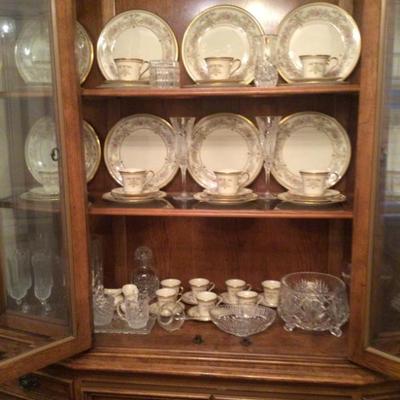 Castle garden china by Lenox
