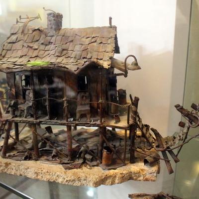 House sculpture