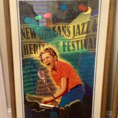 2008 Jazz fest poster