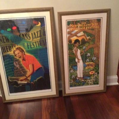Jazz fest posters