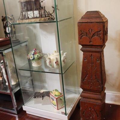 White display cabinet one of two