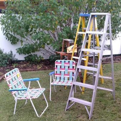Ladders and yard stuff