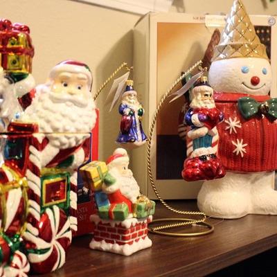 Radco glas Christmas ornaments