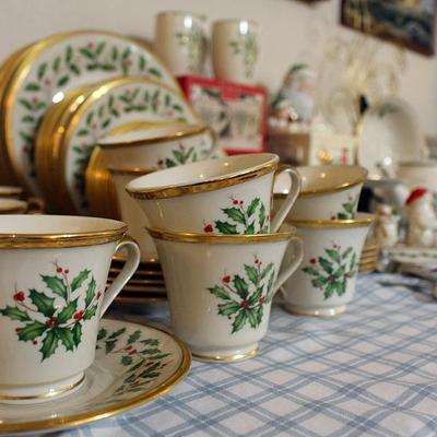 Lenox Christmas china