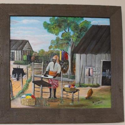 Black Americana scene by Billie 