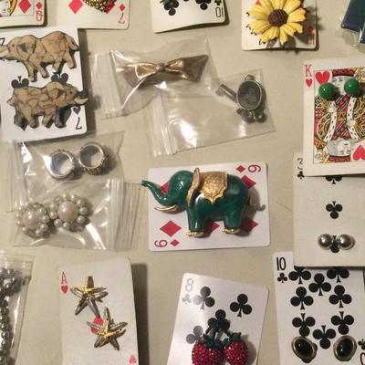 Large selection of costume Jewelry