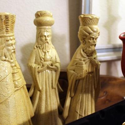 Wise men candle holders