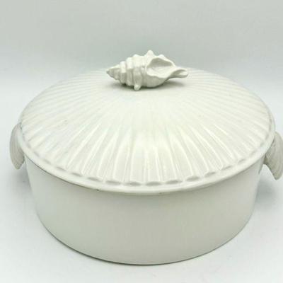 Sea Shell By Shafford Japan Covered Dish
