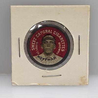 1909 Sweet Caporal Cigarettes Domino Disc Hoffman