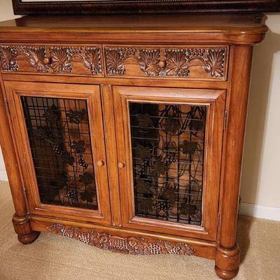 Beautiful solid wine cabinet