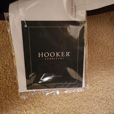 Hooker Label for Chairs around Poker Table
