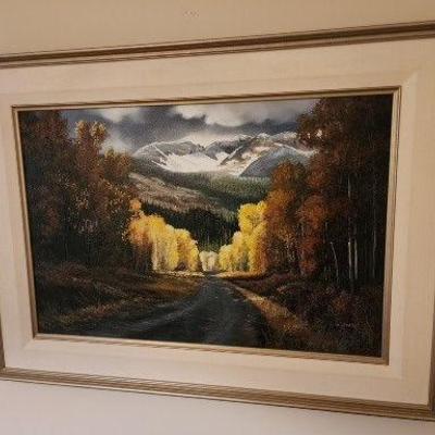 Andrew Kiss original oil painting