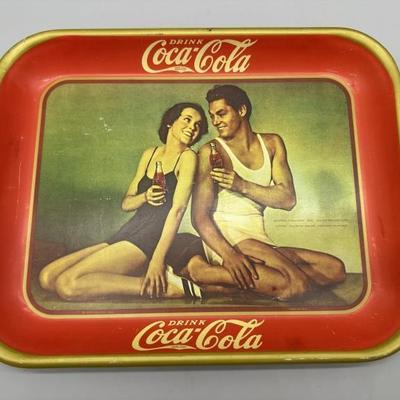 Vintage 1934 Collectable Coca-Cola Tray